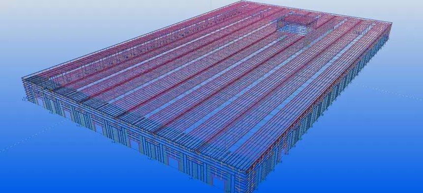 estrutura de revestimento