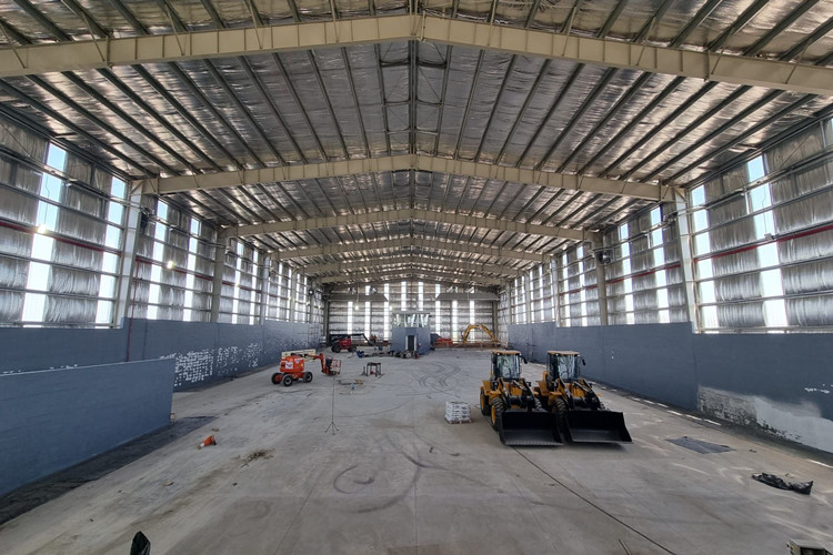 Edifício da estrutura de aço industrial para construção de armazém