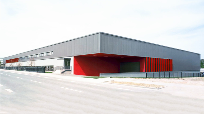 Estrutura de a&ccedil;o industrial