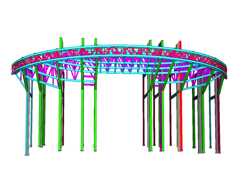 estrutura de treli&ccedil;a