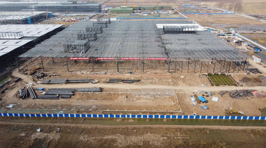 Constru&ccedil;&atilde;o da estrutura de a&ccedil;o