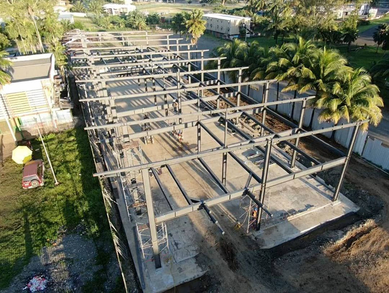 estrutura de a&ccedil;o