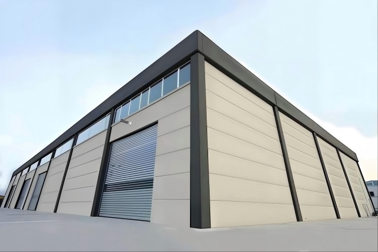 Projeto de construção de estrutura de aço para armazém