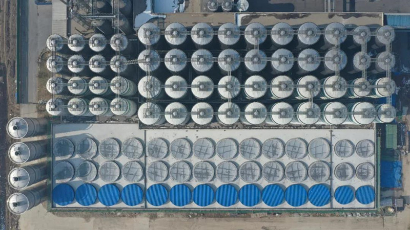 Tanque de fermenta&ccedil;&atilde;o.