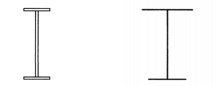 Solded H Se&ccedil;&atilde;o de a&ccedil;o Beam