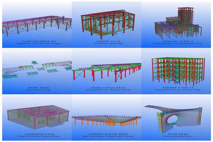 Fabricante de edifício estrutural pré-fabricado com vários andares com estrutura de aço