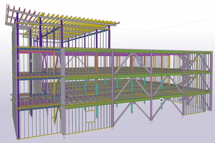 estrutura de a&ccedil;o