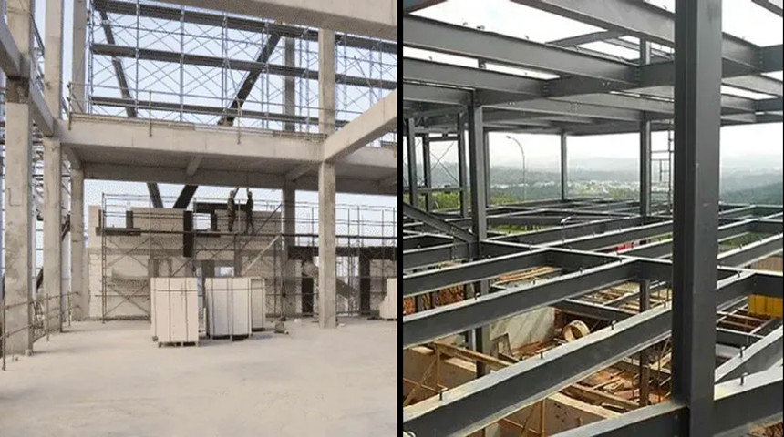 Estrutura de a&ccedil;o leve