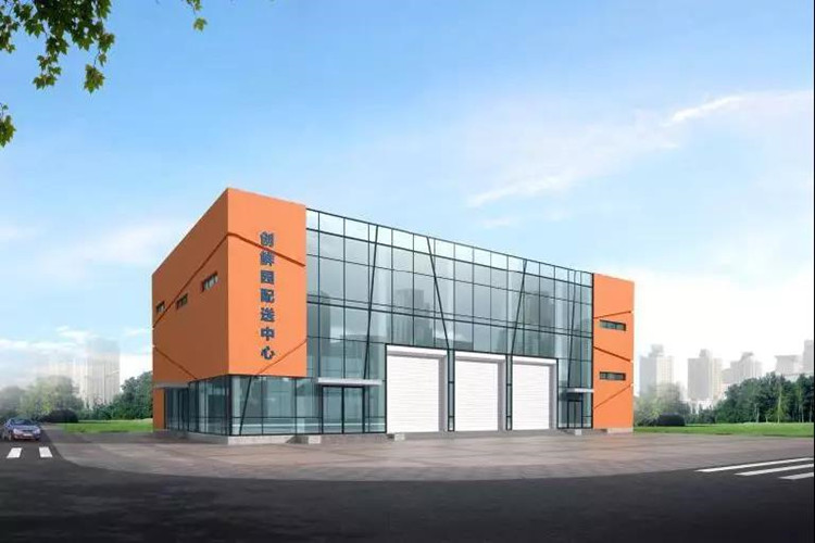 parede de cortina de vidro