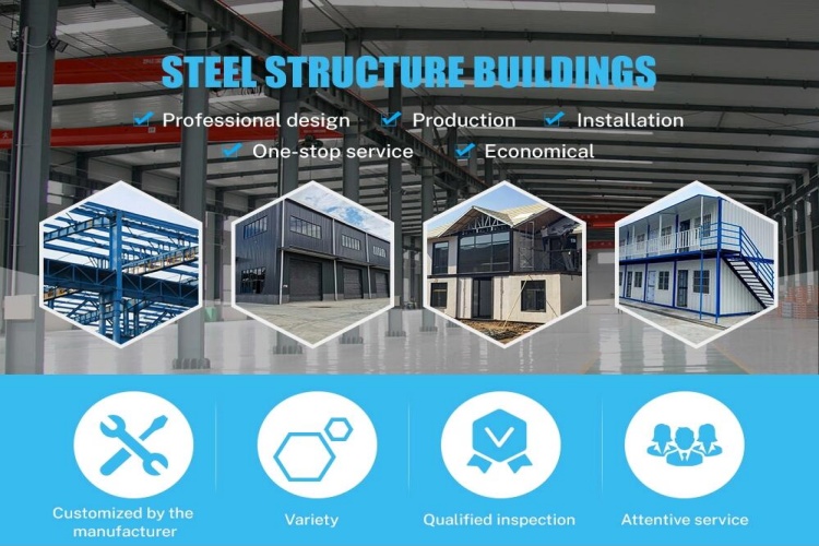 Estrutura de aço do armazém com design de estrutura metálica padrão