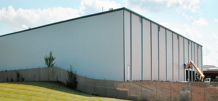 Hangar de armazém de estrutura de aço para distribuição