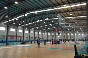 Salas de aço pré -fabricadas para quadra de basquete em interior