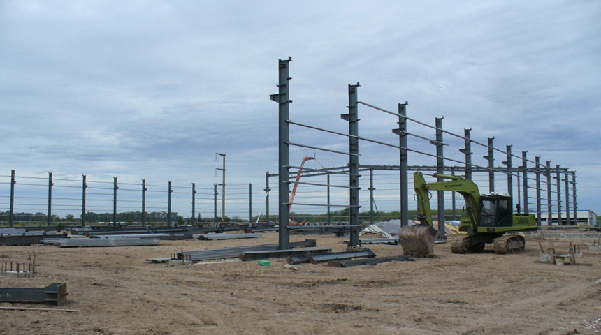 Coluna de a&ccedil;o H.