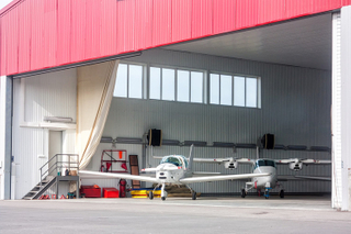 Edifício de hangar fabricou quadros de estrutura de aço