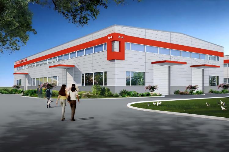 pr&eacute;dio da f&aacute;brica