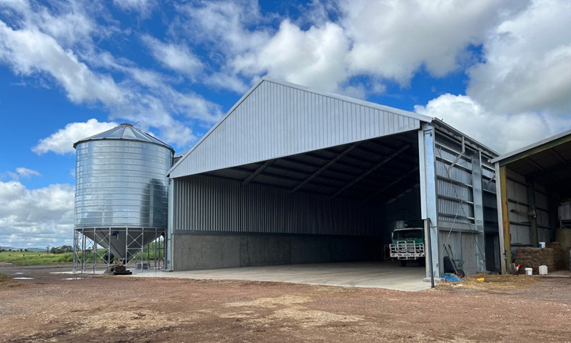 Grain Shed.