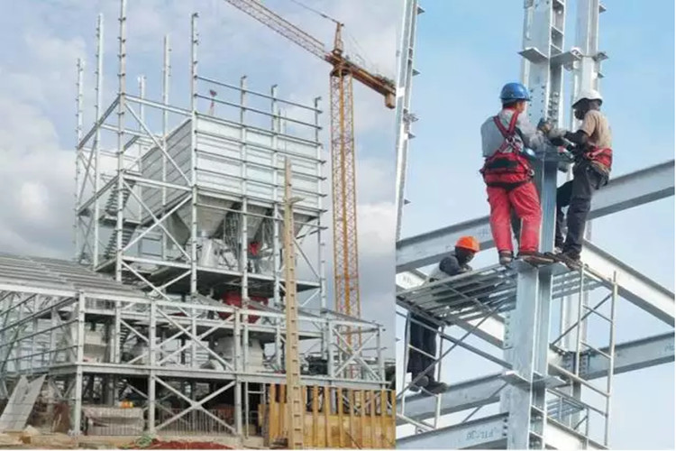 Estrutura de a&ccedil;o galvanizado