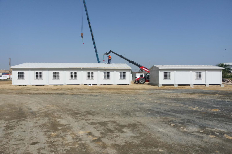 Projeto modular de construção de casas pré -fabricadas