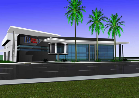 parede de cortina de vidro