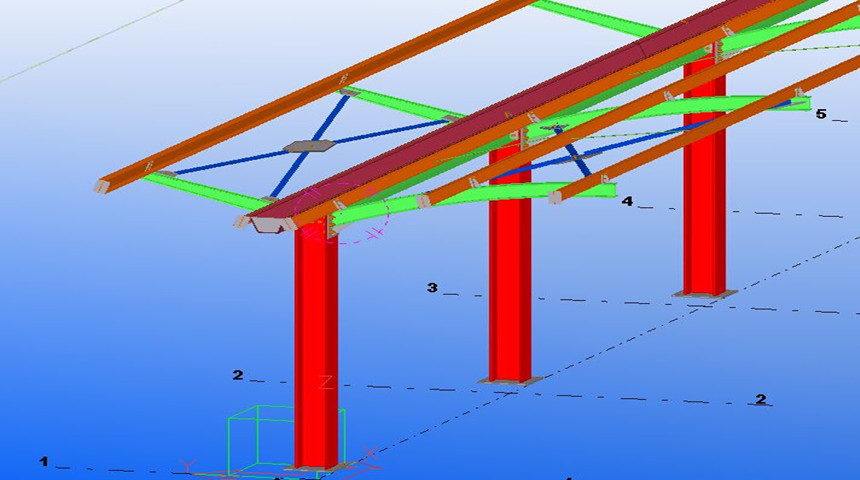 estrutura de a&ccedil;o para esta&ccedil;&atilde;o de &ocirc;nibus