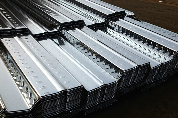 Folha de piso decks de a&ccedil;o