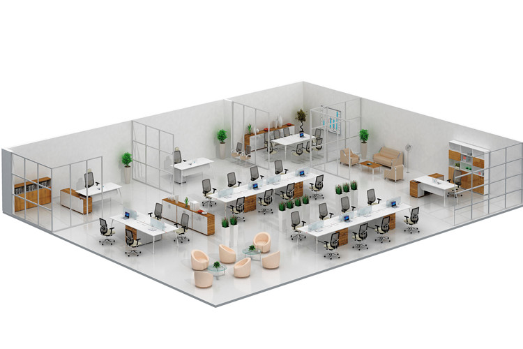 layout do escrit&oacute;rio