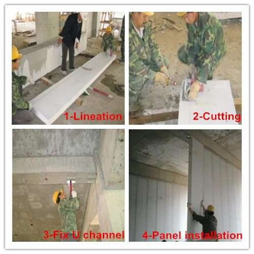 A instala&ccedil;&atilde;o do painel de ALC