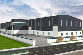 Armazém de estrutura de aço de armazém fabricada para centro de distribuição e logística