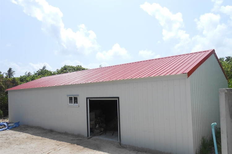 Edifício de aço comercial pré -fabricado para Godown