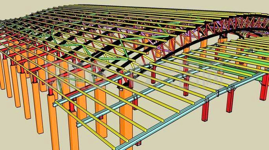 Projeto de estrutura de a&ccedil;o