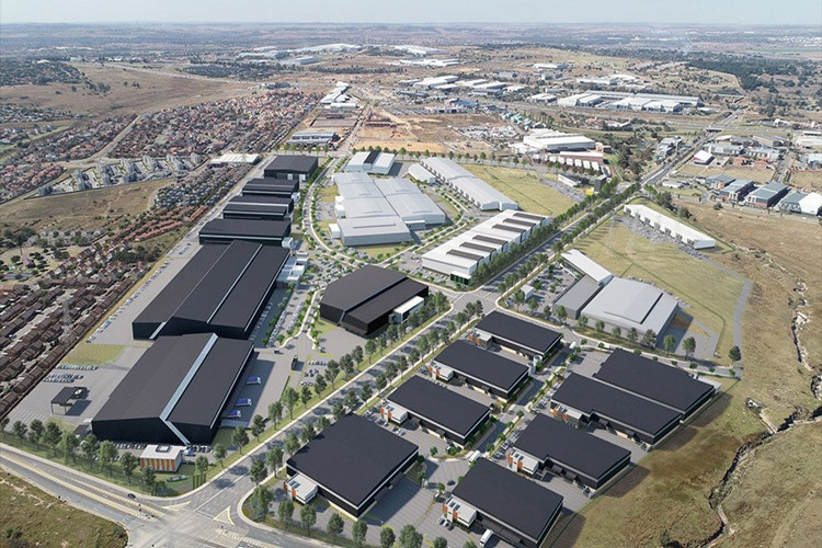 Edif&iacute;cio do parque industrial