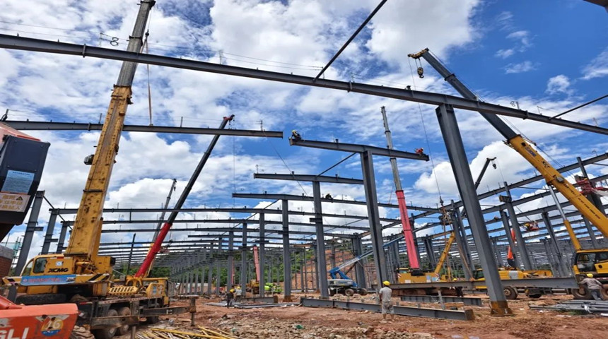 estrutura de a&ccedil;o