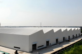 Armazém de Estrutura de Aço Multi-Vão 