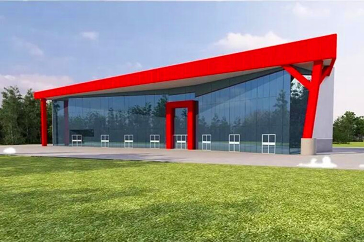 Constru&ccedil;&atilde;o comercial de edif&iacute;cios em a&ccedil;o