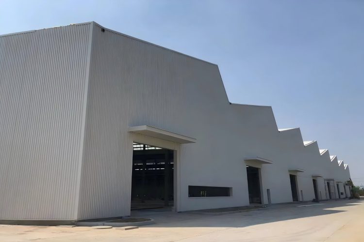 Armazém de Estrutura de Aço Multi-Vão 